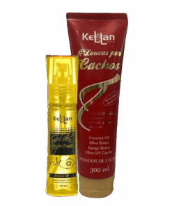 Kellan progressiva Kit Ativador de Cachos e Óleo de Argan da Kellan -