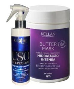 Dupla Dinâmica Kellan - Máscara Efeito Manteiga e Uso Indispensável